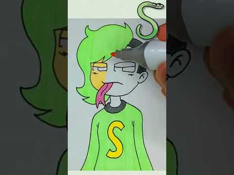 Drawing Alphabet Lore in Real Life / Humanized Alphabet Lore/QRSTUVWX #alphabetlore #drawing