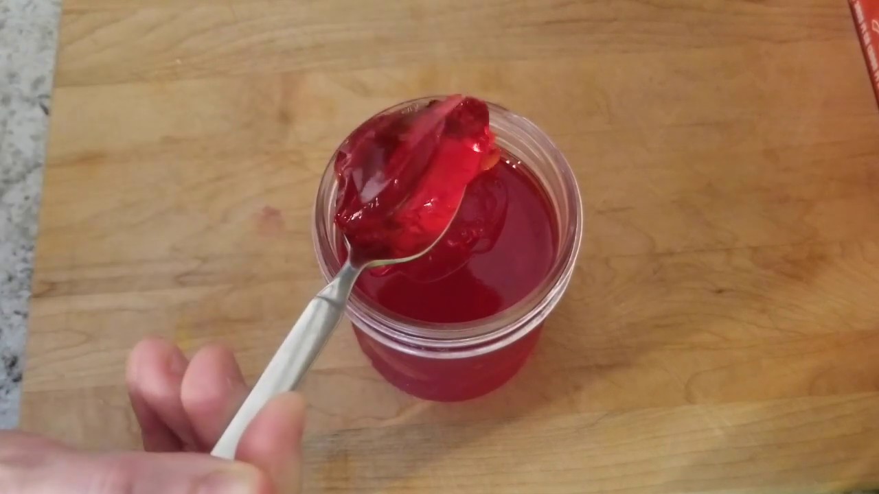 Comment faire du Jello pas d'croûte