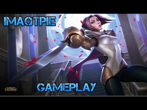 Imaqtpie as Draven   Blitzcrank vs Lucian   Karma Bot   S6 Ranked Challenger Gameplay 2