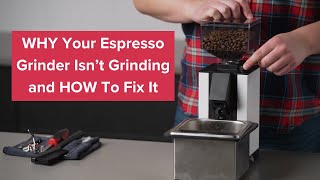 How to UNCLOG and CLEAN Your Eureka Mignon Espresso Grinder. Troubleshooting An Espresso Grinder.