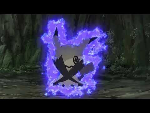 Mimikyu teaches jessie how to use the z move let's snuggle forever