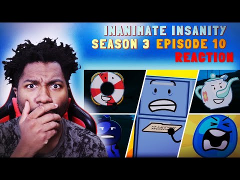 VOICE ACTOR REACTS: Inanimate Insanity | Season 3 - Episode 10 | MERGE, RETURNEE, AND ELIMINATION!?