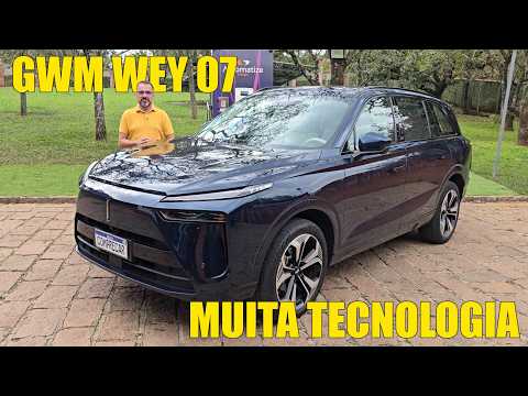 Avaliação: GWM Wey 07 - Todos os recursos de tecnologia