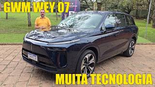 GWM Wey 07 - Todos os recursos de tecnologia