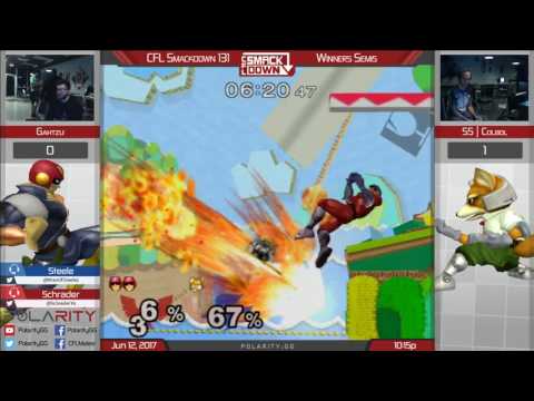 CFL Smackdown 131 Melee - Gahtzu (Falcon) vs SS | Colbol (Fox) - Winners Semis