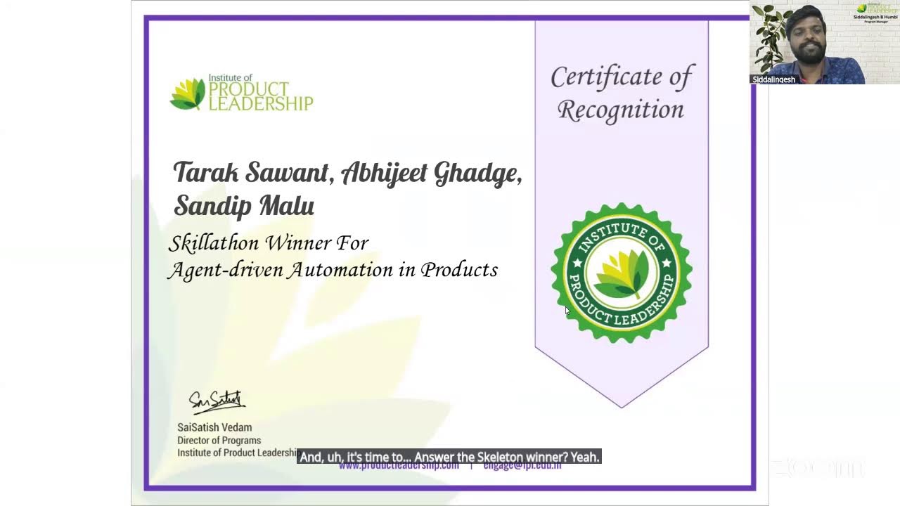 Skillathon - Agent-driven Automation in Products