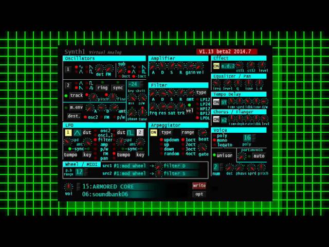 Synth1 Shape Memory Alloys ( ARMORED CORE )
