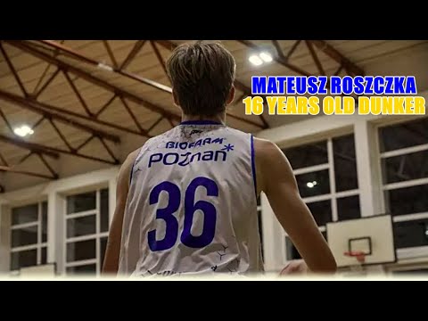 16 YEARS OLD BASKETBALL PROSPECT FROM POLAND MATEUSZ ROSZCZKA | EXPLOSIVE MIXTAPE