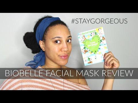 BIOBELLE FACIAL MASK REVIEW + TRIAL  #STAYGORGEOUS