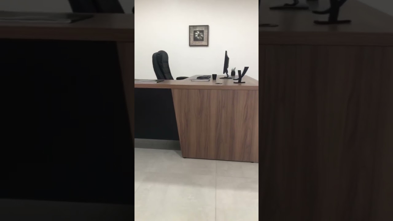 Thumbnail do vídeo - Mesa Chefia - Y37 - Freijó/Branco