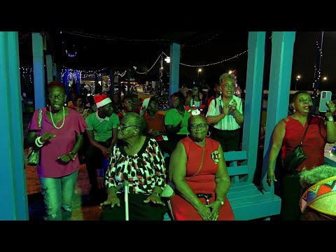 Festive cheer lights up Speightstown Esplanade