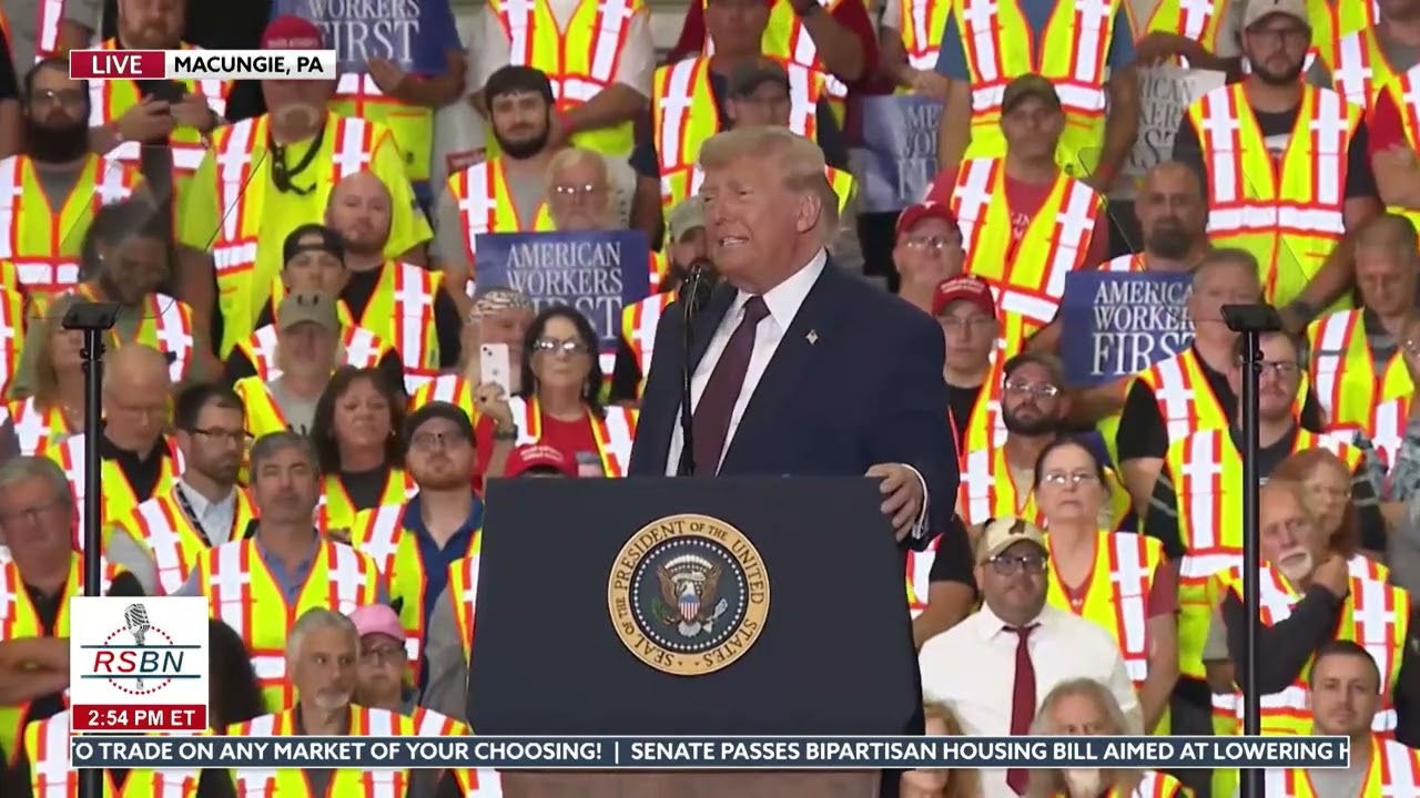 WATCH: President Trump Details How Pennsylvania Is Fueling the Roaring U.S. Economy - 06/23/26
