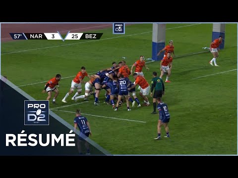 PRO D2 - Résumé RC Narbonnais-AS Béziers Hérault: 17-46 - J25 - Saison 2021/2022