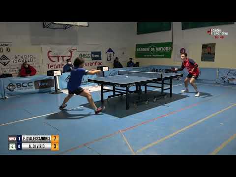 F. D'ALESSANDRIS vs A. DI VIZIO - CAMPIONATO NAZIONALE SERIE B2 GIRONE H 5ª Giornata, 04-12-2021.