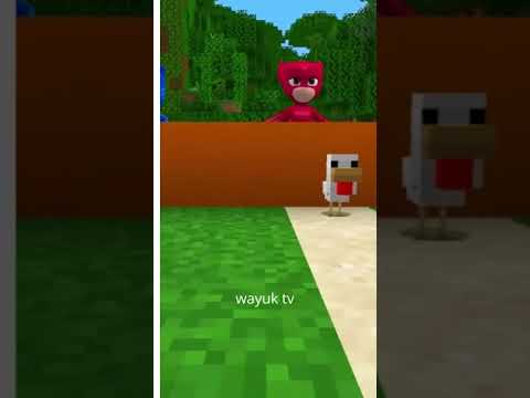 TRAPS for GIANT WORM vs Pj MASKS in Minecraft - Coffin Meme THOMAS Part 7/10 #Shorts