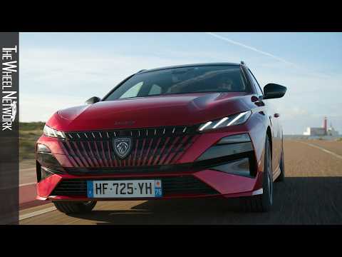 2026 Peugeot 308 SW GT Plug-in Hybrid | Elixir Red | Driving, Interior, Exterior [4K]