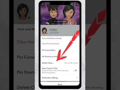 Snapchat par chat delete kaise kare 😱 How to delete snapchat chats | #shorts