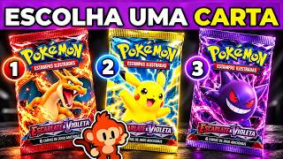 🔴 ESCOLHA SUA CARTINHA POKÉMON | Será que você tem sorte? #quiz #macaquiz