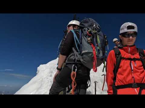 Monch (4110 m) da Jungfraujoch (CH) - 9 luglio 2023.