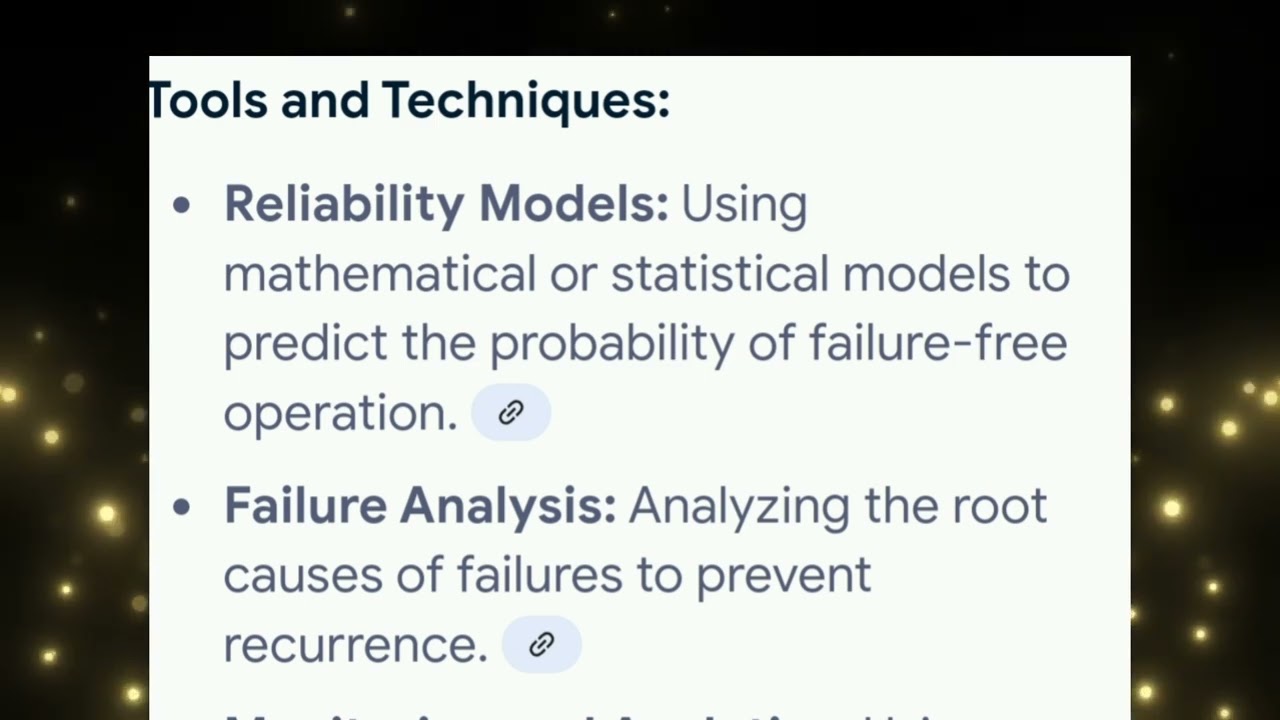 SE4151  UNIT  3. Reliability engineering  IN  advance software engineering