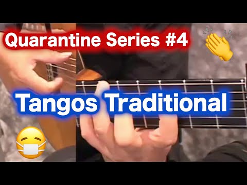 Quaraintine series #4 Tangos Traditonal falseta Flamenco Guitar Lesson releasing my Old SD Video