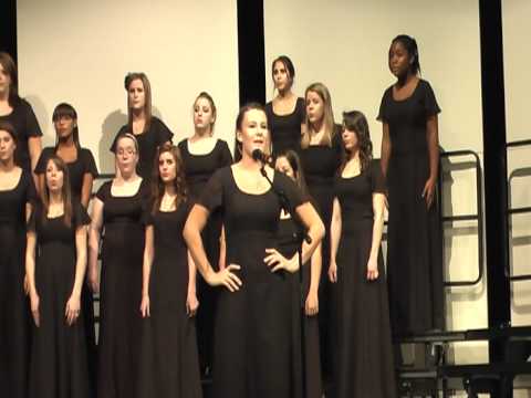 Taylor, The Latte Boy ~ S M West Girls Select Choir, solo by Jessica Brewer, 12-11-2012
