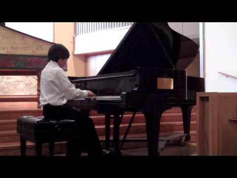 Stefan Marinac - Bach BWV 825 Partita 1 - Allemande,Minuet I & II, Gigue - Baroque Fest '10 - Piano
