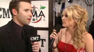 Carrie Underwood - CMA Red Carpet Interview (November 5, 2005)
