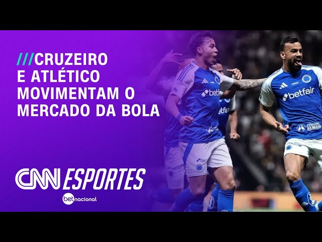 Times mineiros protagonizam dia agitado no Mercado da Bola | CNN NOVO DIA