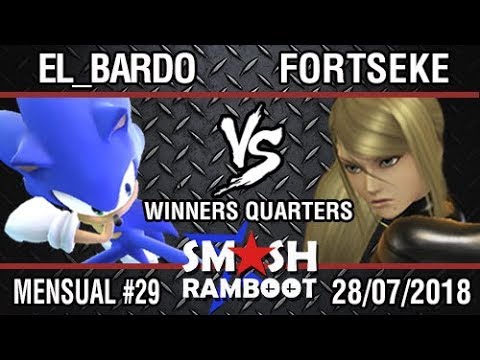 [SmashxRamboot #29] El_Bardo (Sonic) Vs. ForTseKe (Zero Suit Samus) - Winners Quarters