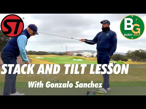 STACK AND TILT GOLF LESSON WITH GONZALO SANCHEZ