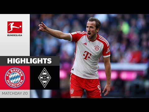 Bayern Turn The Game Around | FC Bayern - Borussia M'gladbach 3-1 | Highlights | MD 20 – Bundesliga