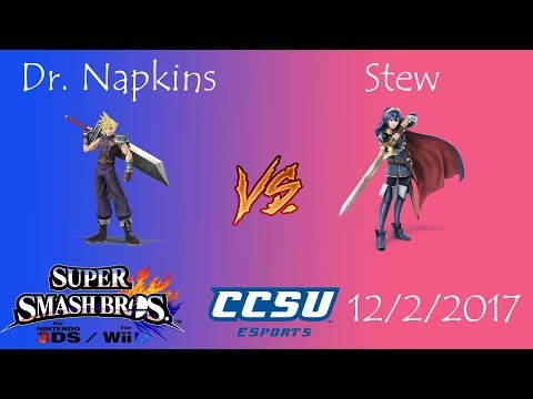 Riptide 4 Smash 4 - Dr. Napkins (Cloud) vs Stew (Lucina)