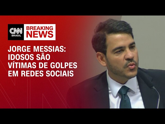 “Idosos são as maiores vítimas de golpes em redes sociais”, diz Messias em sabatina | CNN 360°
