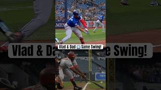 Vladimir Guerrero Jr. replicated his Father’s one-armed swing ????????