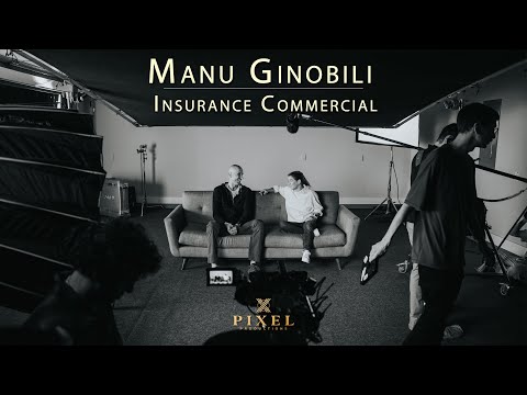 Manu Ginobili & Paula Pareto - Commercial Shoot