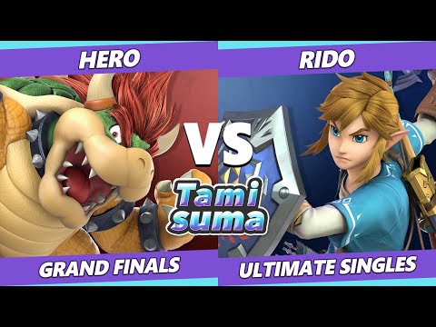 TAMISUMA 229 GRAND FINALS - Hero (Snake, Bowser) Vs. Rido (Link) SSBU Smash Ultimate