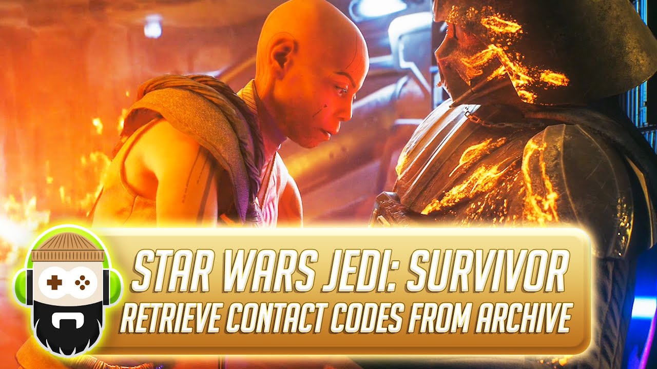 Star Wars Jedi: Survivor - Retrieve Contact Codes From Archive [Walkthrough]