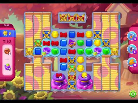 HomeScapes Level 5642 no boosters (11 moves)