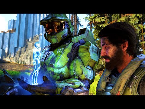 Emotional Master Chief and Pilot Scene - Halo Infinite