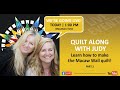 Macaw Wall Quilt Session Part 2
