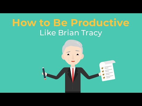 How To Be Productive Like Brian Tracy | Brian Tracy Video