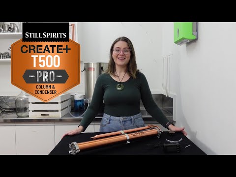 Making Vodka - CREATE+ T500 Pro Column & Condenser