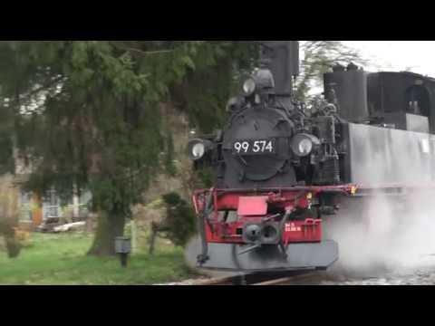 Aus dem Dampfarchiv: 2016 - Adventszüge Döllnitzbahn (4k)