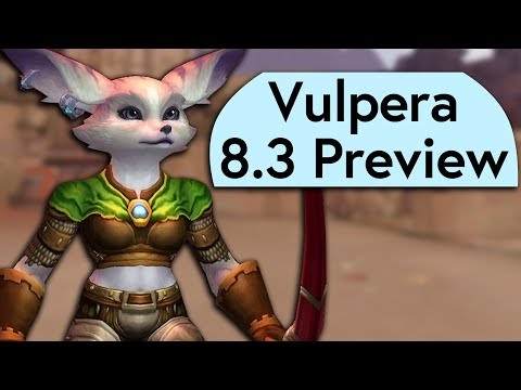 Vulpera Customization, Racials, Class Options, Heritage Armor and My First Impressions!