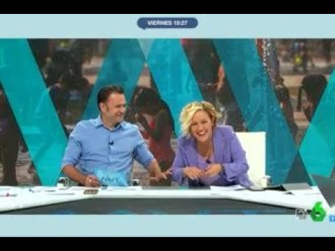 Cristina Pardo e Iñaki López, incapaces de seguir en 'Más vale tarde' por su ataque de risa en direc