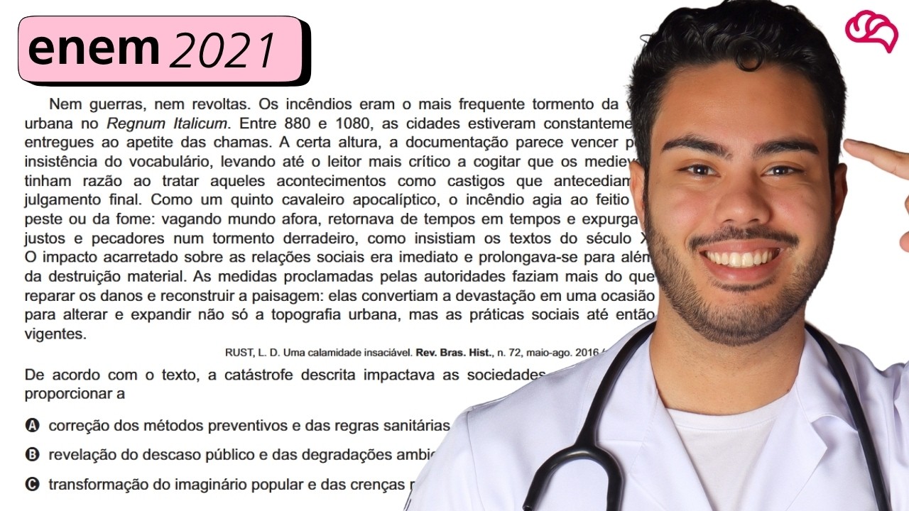 Resolução em Vídeo — Questão 67 ENEM 2021