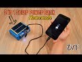 how to make 2 in 1 solar power bank from scrap laptop battery
