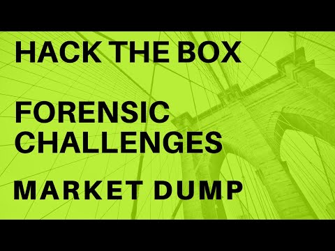 Hack The Box - Market Dump - Forensic Challenges