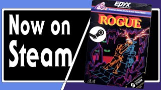 Rogue is now on Steam 😃